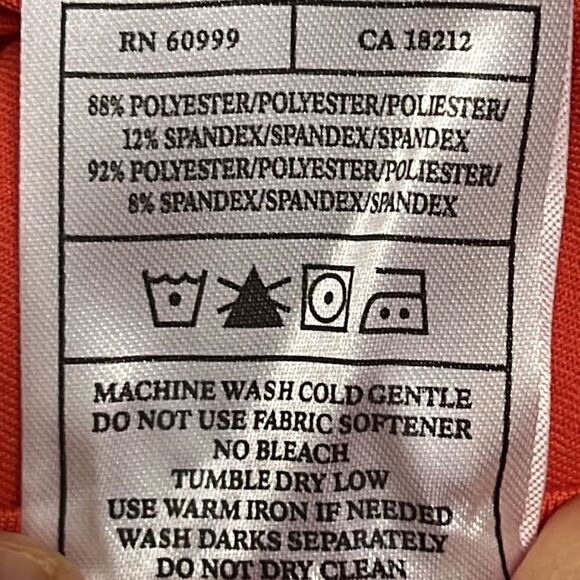 Antigua Women’s Salmon Golf WS Flagstaff Skort w/ Built-in Short (Various sizes) - Picture 12 of 13